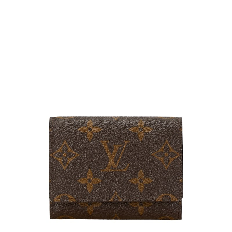 Louis Vuitton Monogram Enveloppe Carte de Visite Card Case M62920 in Very Good Condition