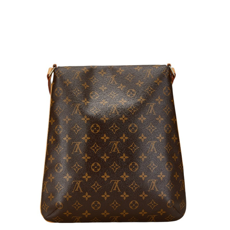 Louis Vuitton Monogram Musette Shoulder Bag M51256 Brown PVC Leather in Very Good Condition