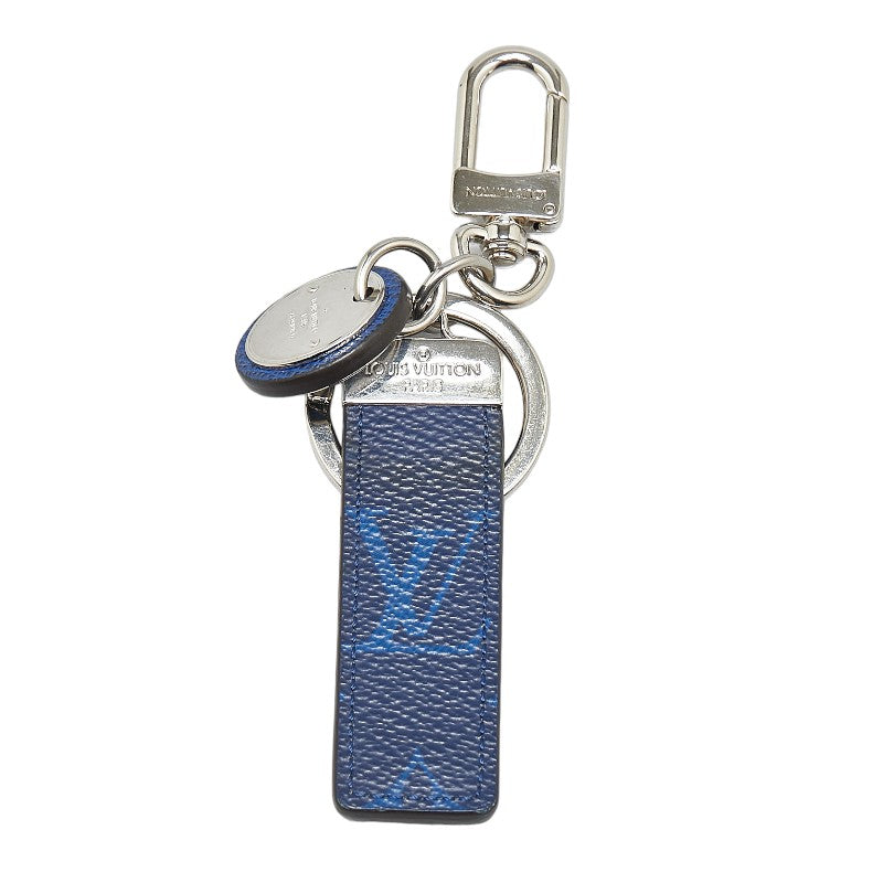 Louis Vuitton Taigarama Keyring M69324 Leather Metal in Very Good Condition