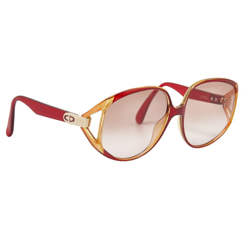 Dior Red Plastic Sunglasses Women