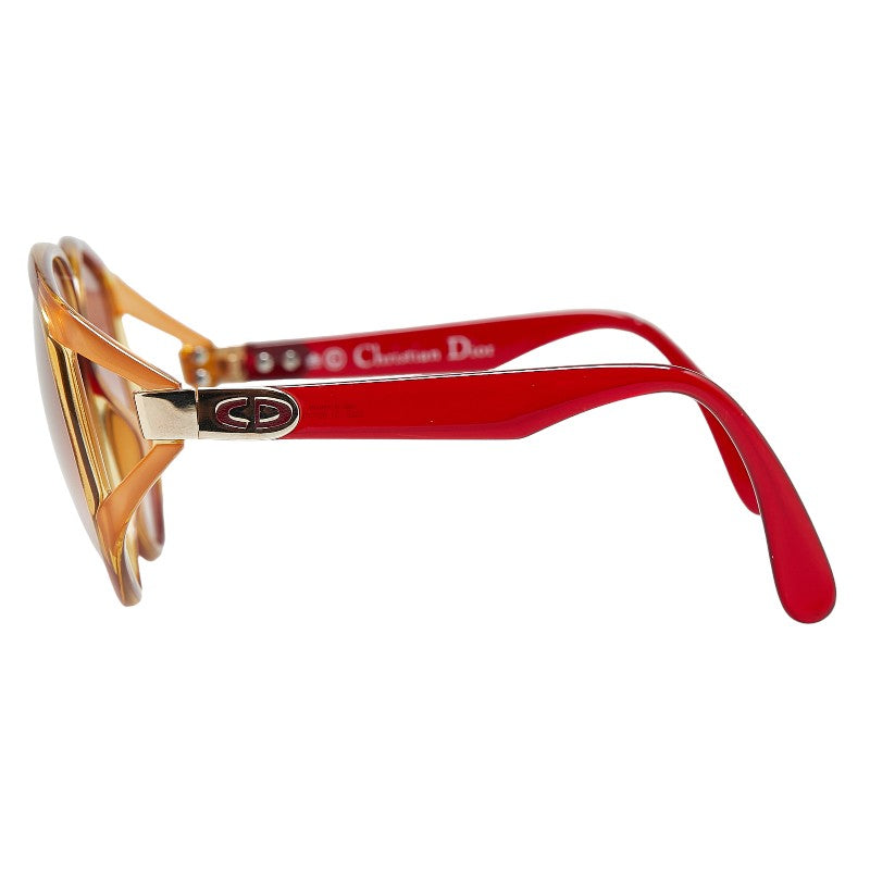 Dior Red Plastic Sunglasses Women