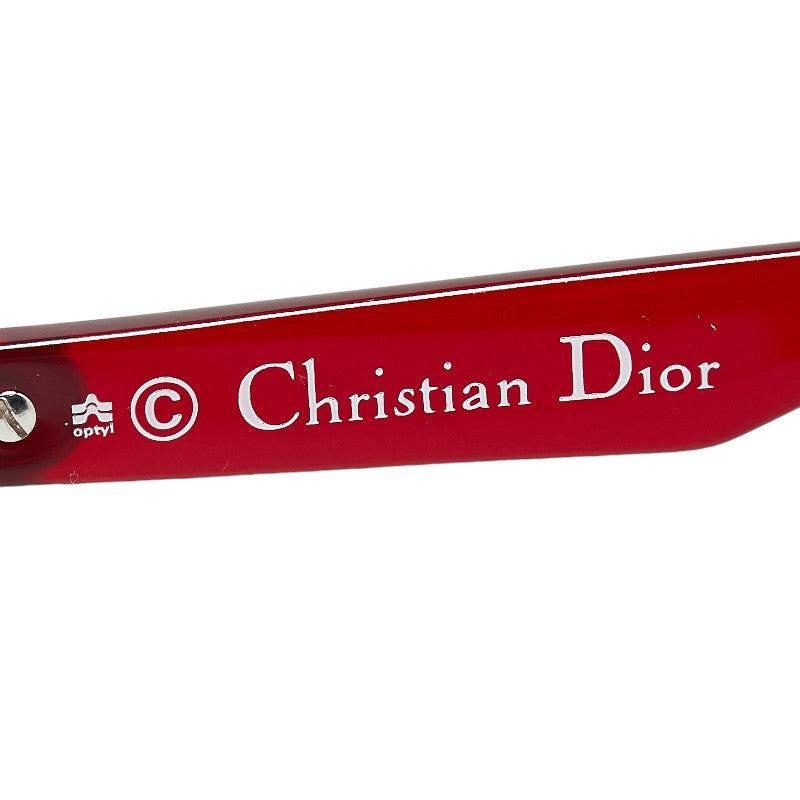 Dior Red Plastic Sunglasses Women