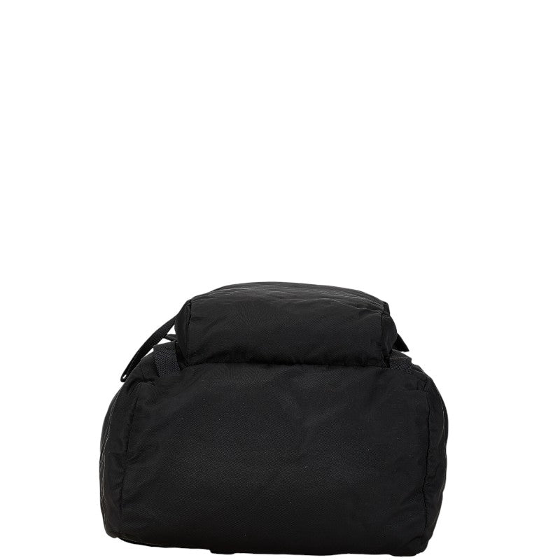 Prada Nylon Leather Logo Backpack