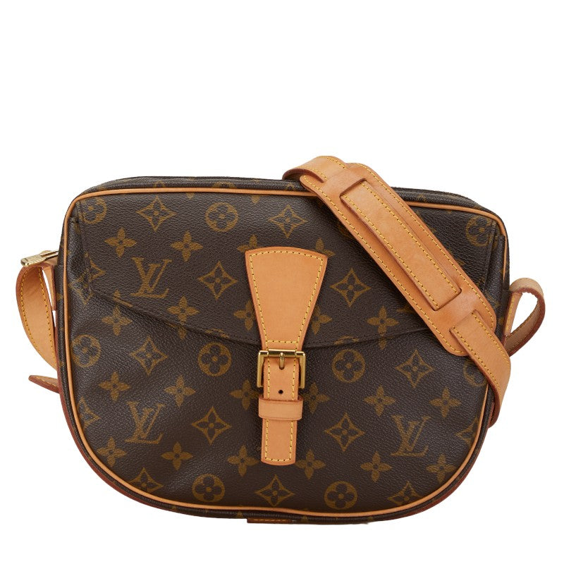 Louis Vuitton Monogram Jeune Fille GM Shoulder Bag M51225 Brown PVC Leather in Good Condition