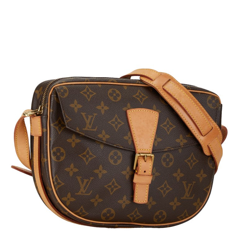 Louis Vuitton Monogram Jeune Fille GM Shoulder Bag M51225 Brown PVC Leather in Good Condition