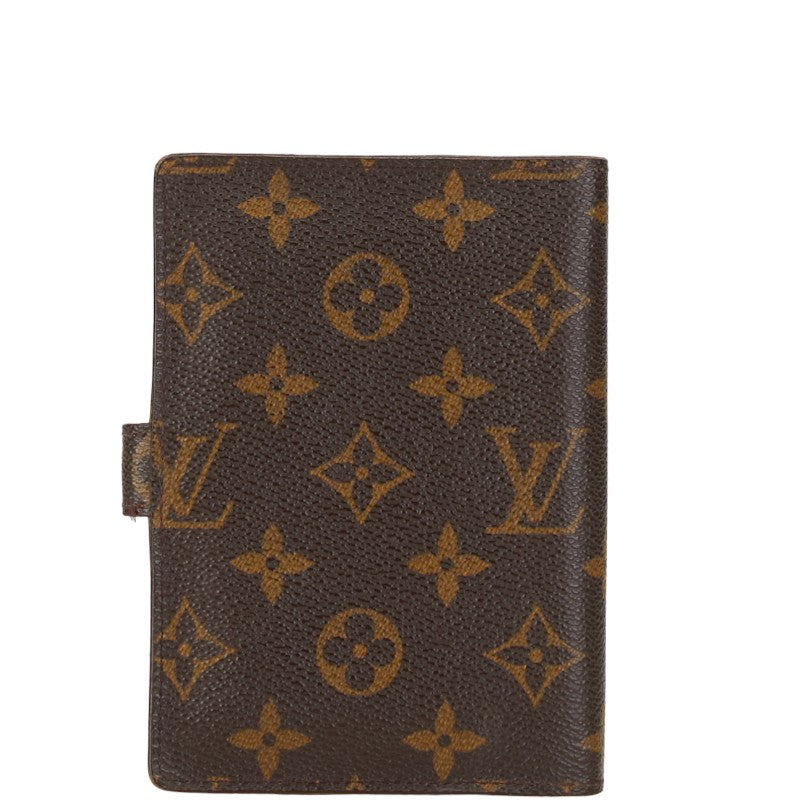 Louis Vuitton Monogram Agenda PM Notebook Cover R20005 in Very Good Condition