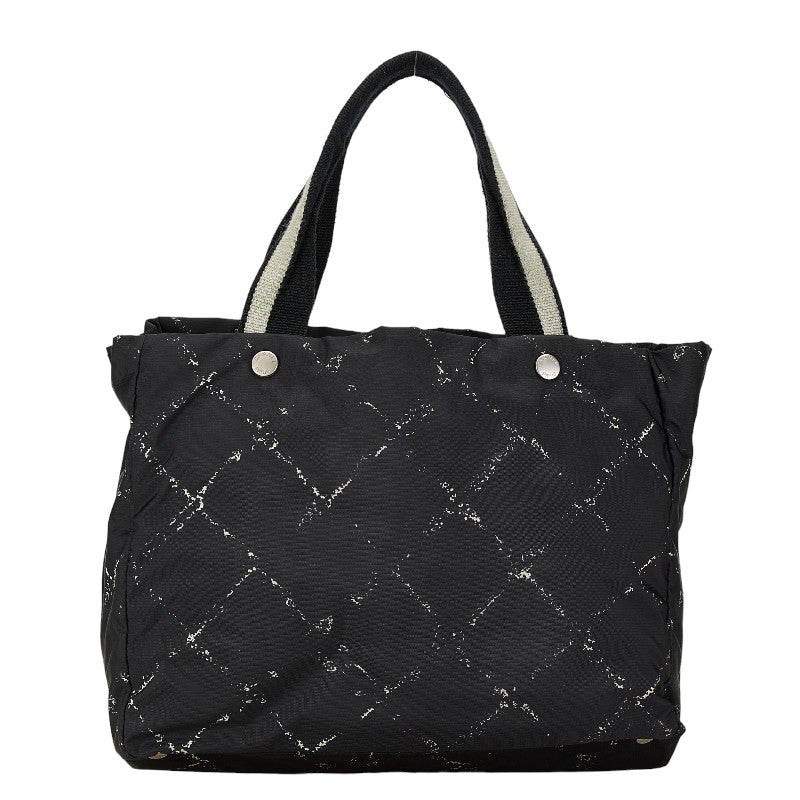 Chanel Nylon Canvas Travel Line Tote Bag