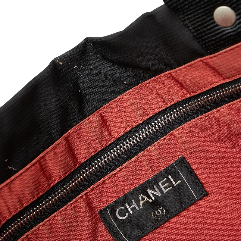 Chanel Nylon Canvas Travel Line Tote Bag