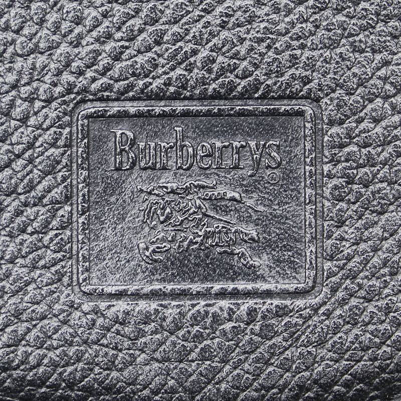 Burberry Leather Nova Check Shadow Horse Shoulder Bag