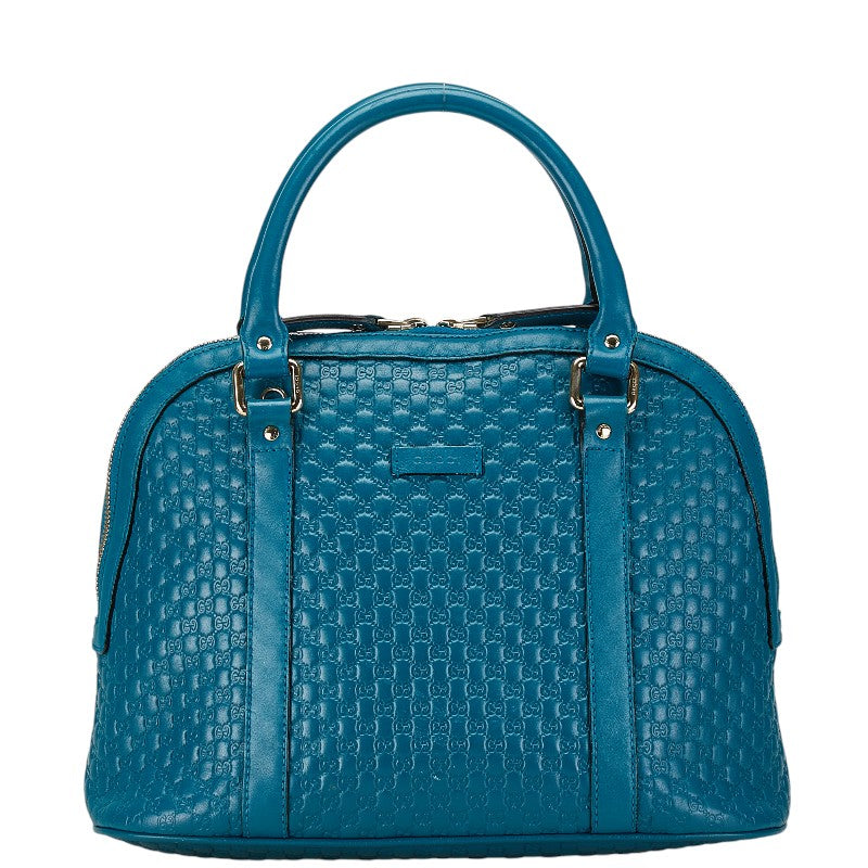 Gucci Microguccissima 2WAY Leather Handbag