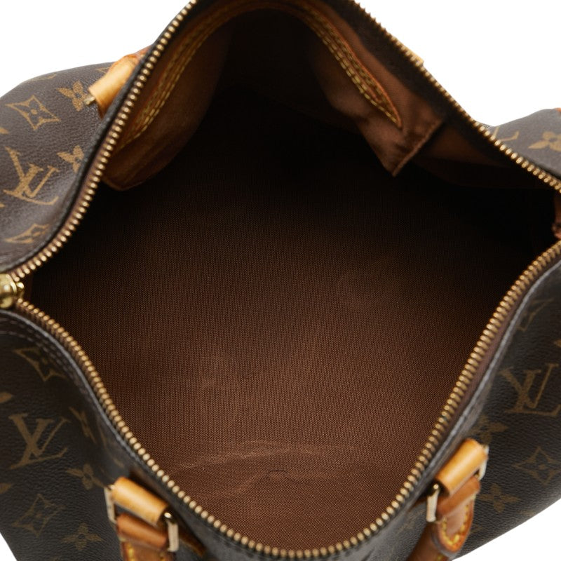 Louis Vuitton Monogram Speedy 30 Handbag M41526 Brown PVC Leather in Very Good Condition