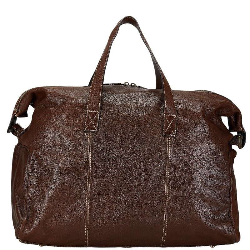 Cole Haan 2WAY Leather Boston Bag Brown