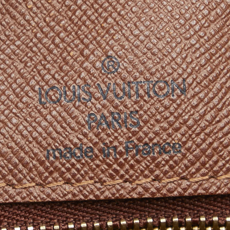 Louis Vuitton Monogram Nile Shoulder Bag M45244 Brown PVC Leather