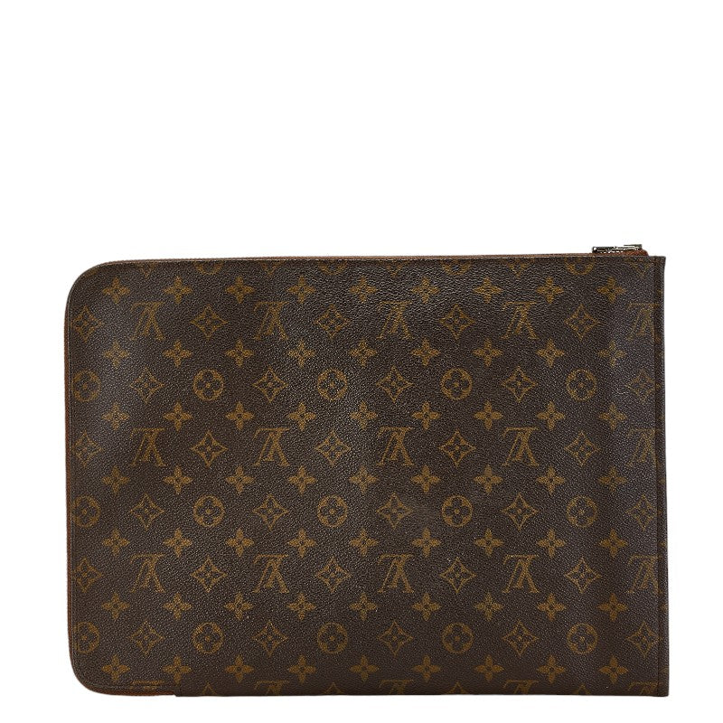 Louis Vuitton Monogram Clutch Bag M53456 in Very Good Condition