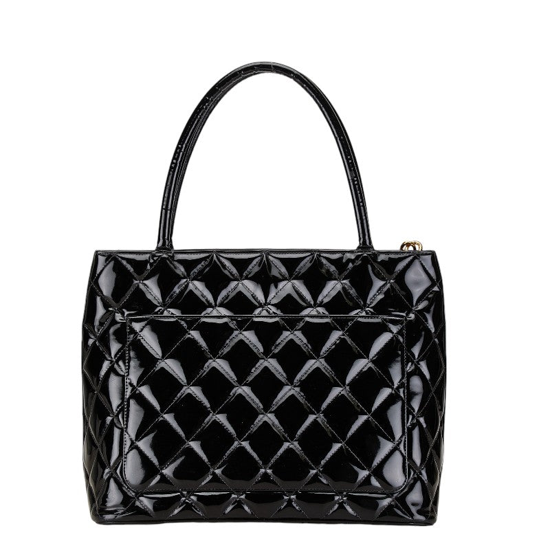 Chanel Quilted Patent Tote Bag A01804