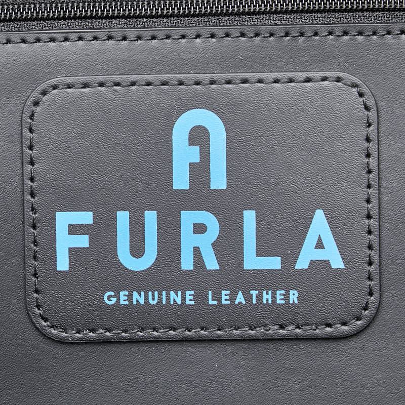 Furla Leather Suede Shoulder Bag