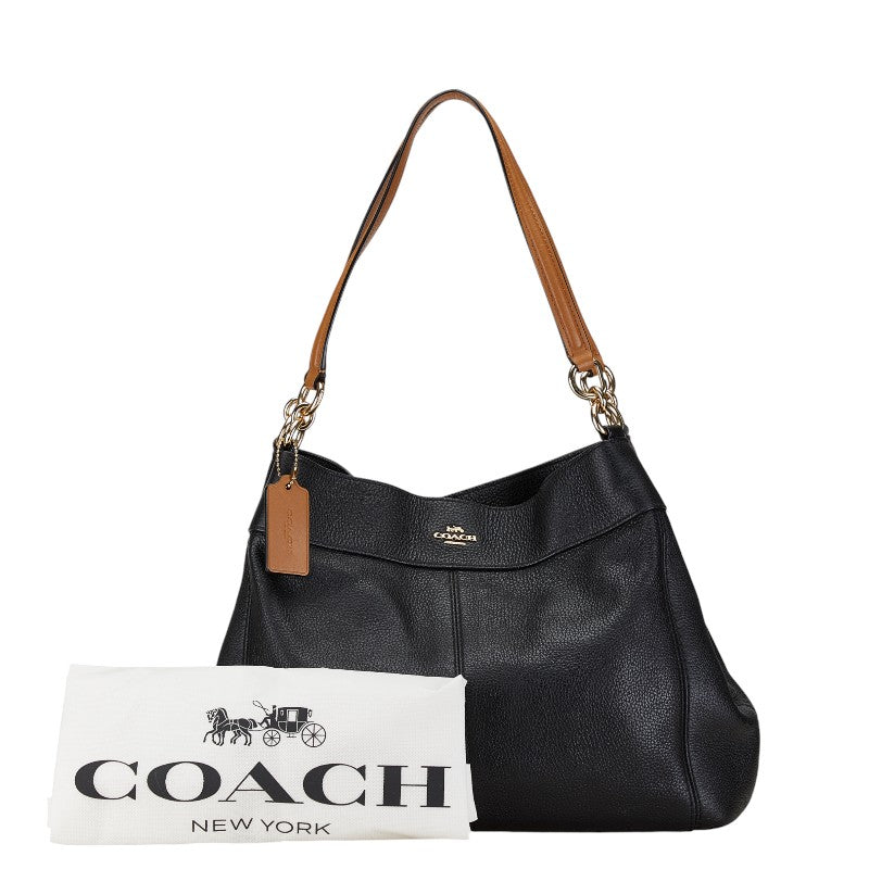 Coach Lexy Hobo Tote Bag F38987 Leather in Great Condition