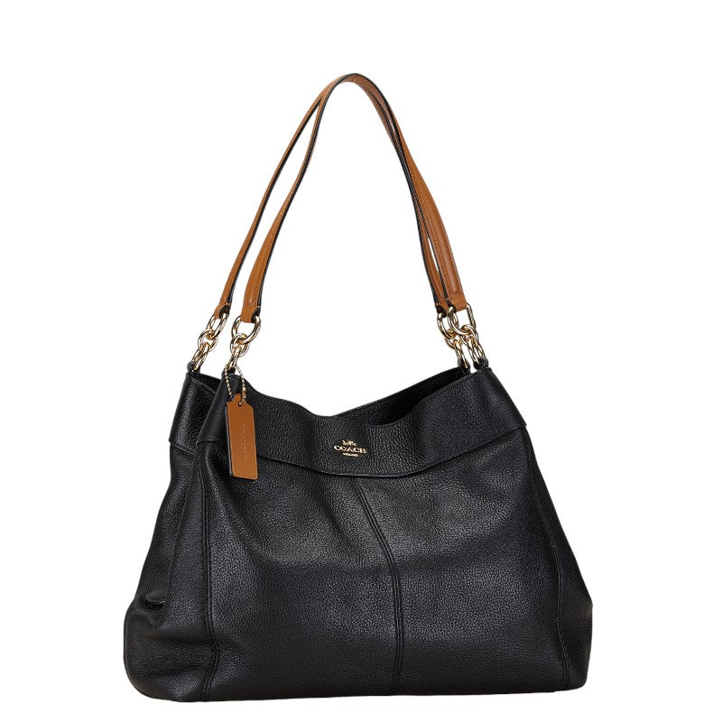 Coach Lexy Hobo Tote Bag F38987 Leather in Great Condition