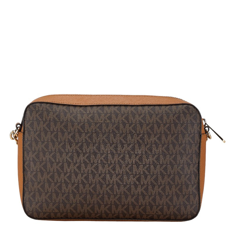 Michael Kors Monogram Chain Shoulder Bag