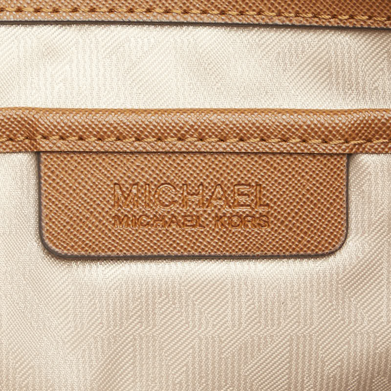 Michael Kors Leather Logo Tote Bag