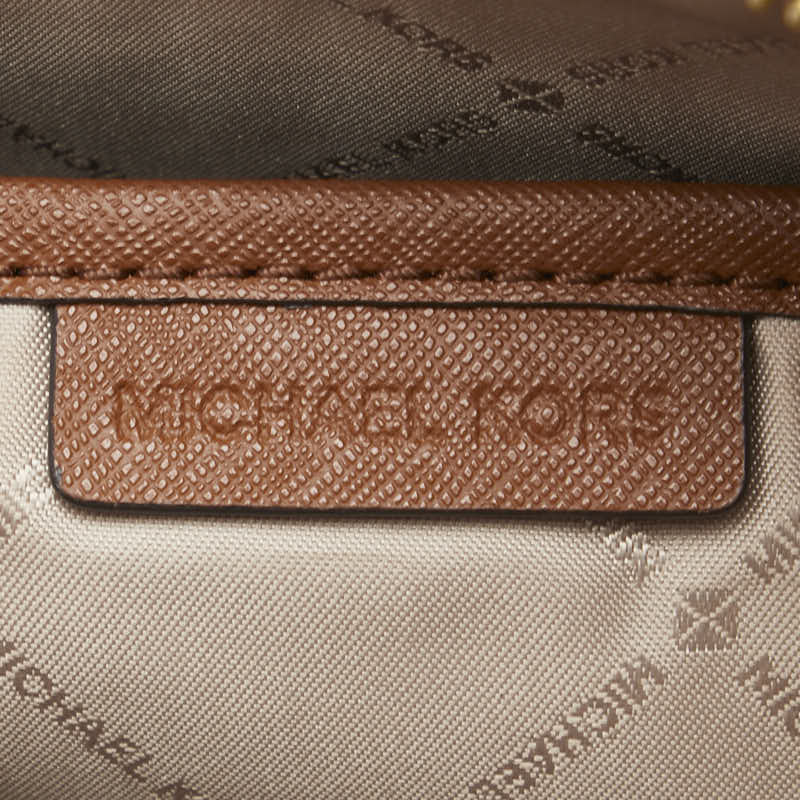 Michael Kors Monogram Chain Shoulder Bag