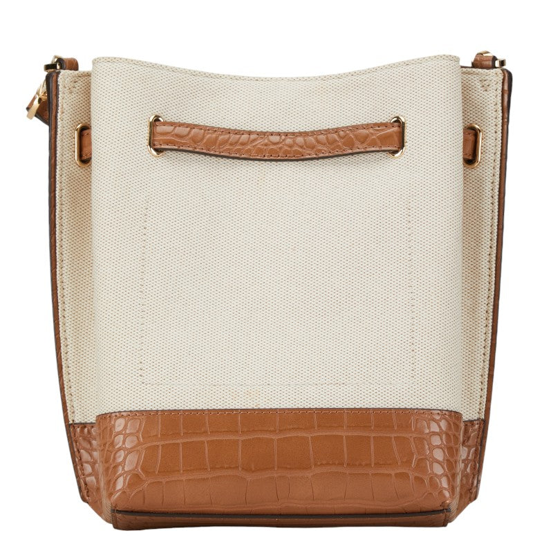 Michael Kors Canvas Leather Shoulder Bag