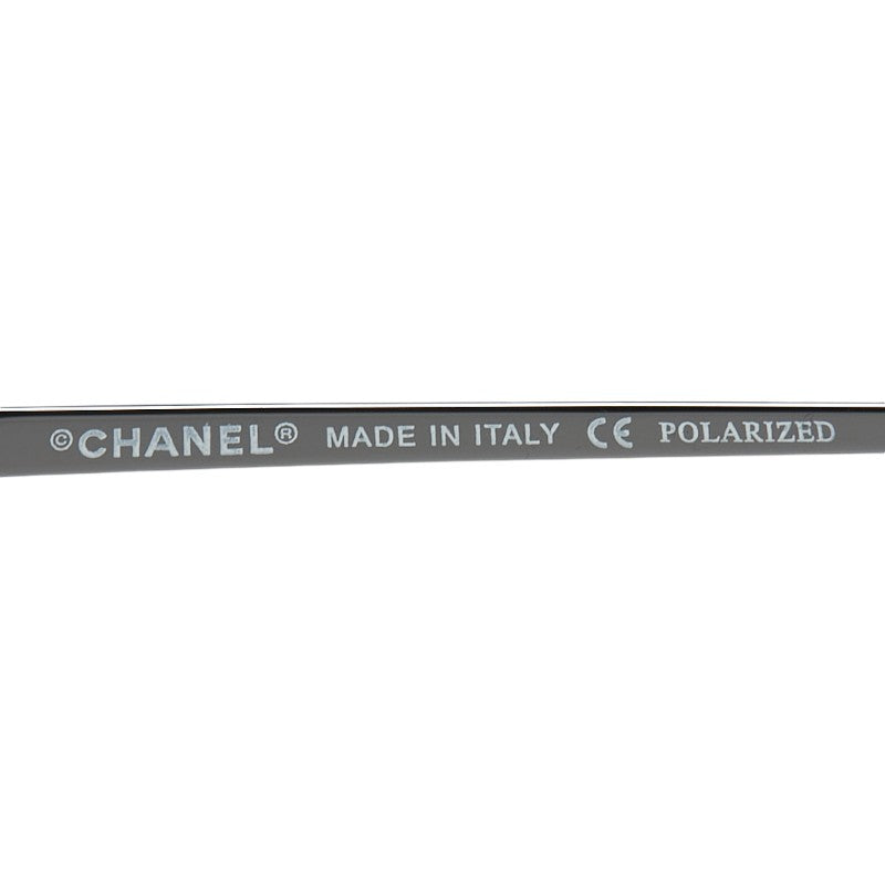 Chanel Plastic Leather Sunglasses 4162-Q in Very Good Condition