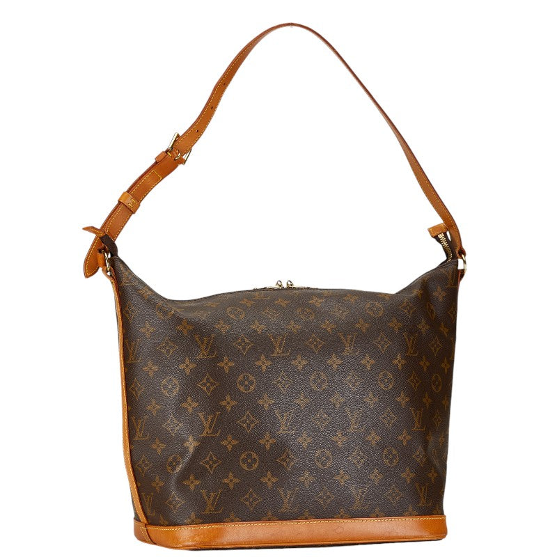 Louis Vuitton Monogram Amfar Three Vanity Star Shoulder Bag M47275 Brown PVC Leather