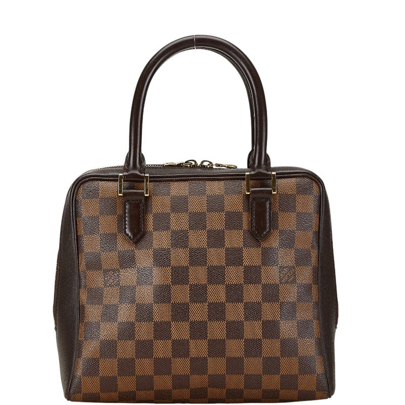 Louis Vuitton Damier Brera Handbag N51150 Brown PVC Leather in Very Good Condition