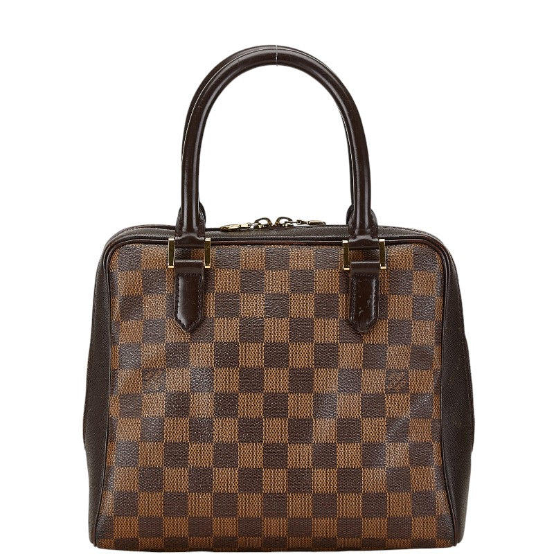 Louis Vuitton Damier Brera Handbag N51150 Brown PVC Leather in Very Good Condition