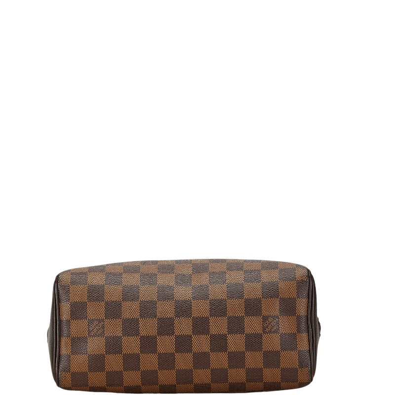 Louis Vuitton Damier Brera Handbag N51150 Brown PVC Leather