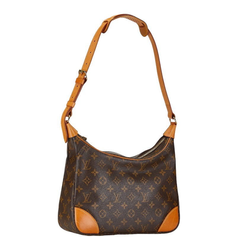 Louis Vuitton Monogram Boulogne 30 Shoulder Bag M51265 Brown PVC Leather in Very Good Condition