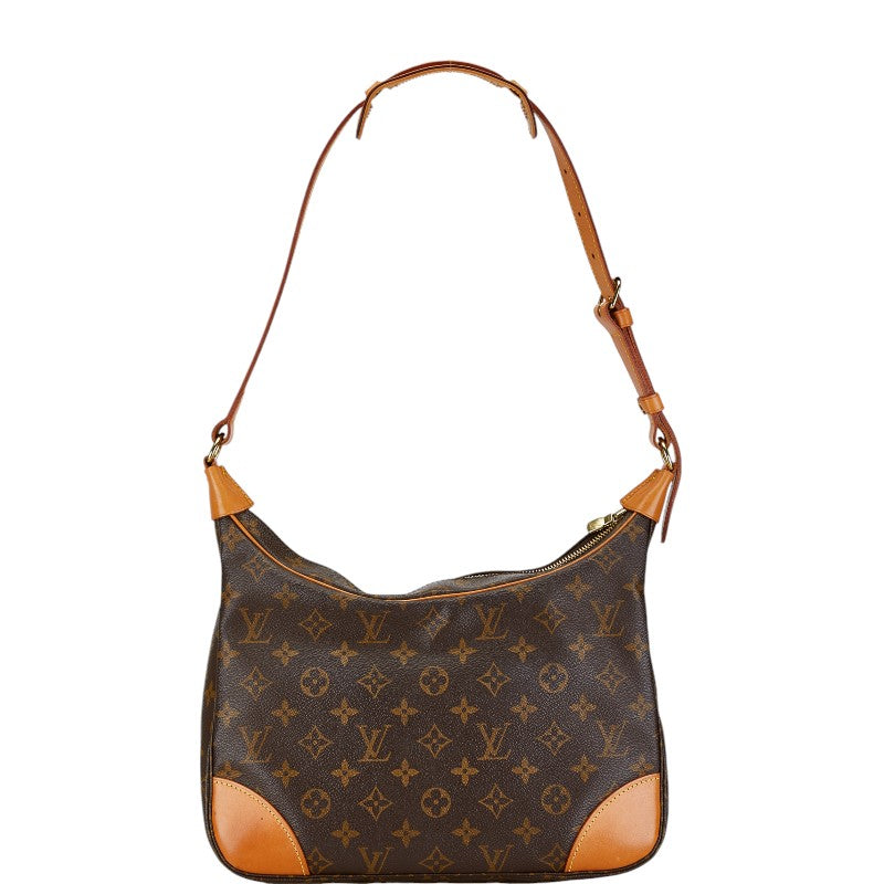 Louis Vuitton Monogram Boulogne 30 Shoulder Bag M51265 Brown PVC Leather in Very Good Condition