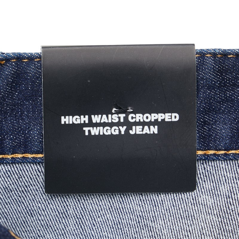 Dsquared2 High Waist Skinny Pearl Denim Jeans