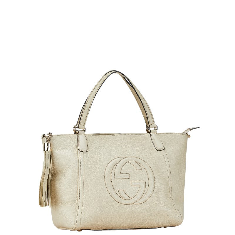 Gucci Soho Leather 2WAY Handbag Shoulder Bag