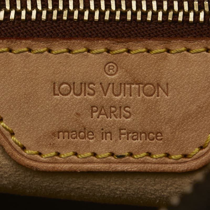 Louis Vuitton Monogram Looping MM Shoulder Bag Brown