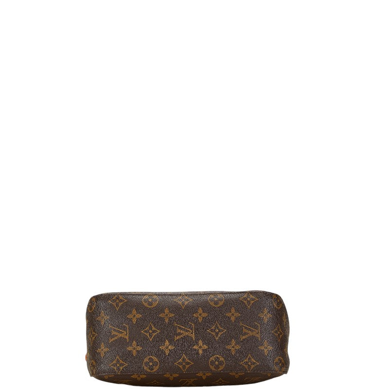 Louis Vuitton Monogram Looping MM Shoulder Bag Brown