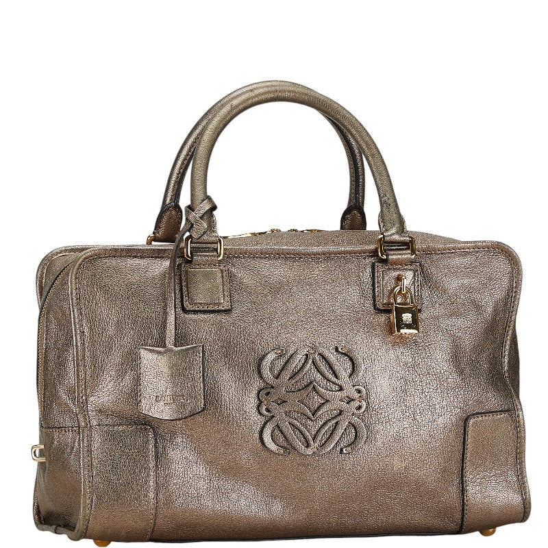 Loewe Anagram Amazona 35 Leather Handbag