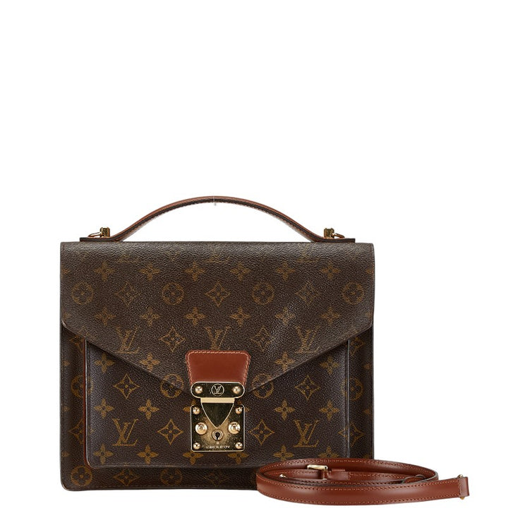 Louis Vuitton Monogram Monceau 26 Handbag M51187