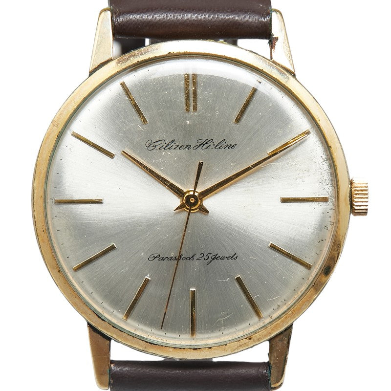 Citizen Highline Gold Leather Watch HL5150708