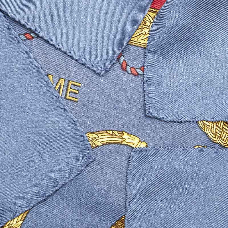 Hermes Silk Scarf Carré 90 Grand Uniforme in Very Good Condition