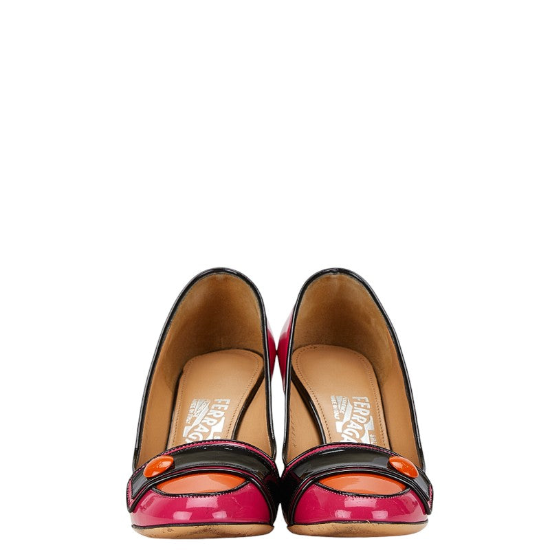 Salvatore Ferragamo Patent Leather Pumps