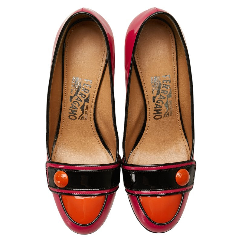 Salvatore Ferragamo Patent Leather Pumps