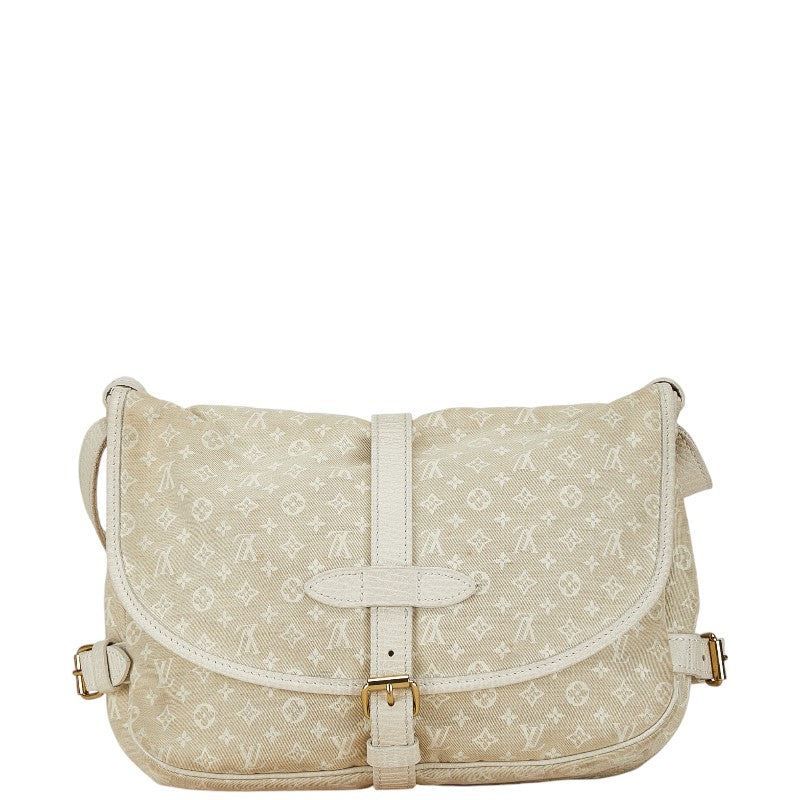 Louis Vuitton Monogram Mini Lin Saumur 30 Shoulder Bag