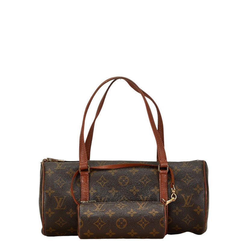 Louis Vuitton Monogram Papillon 30 Shoulder Bag M51365 Brown PVC Leather in Very Good Condition