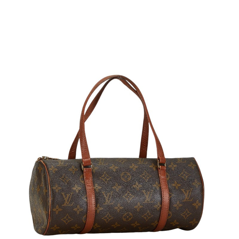 Louis Vuitton Monogram Papillon 30 Shoulder Bag M51365 Brown PVC Leather in Very Good Condition