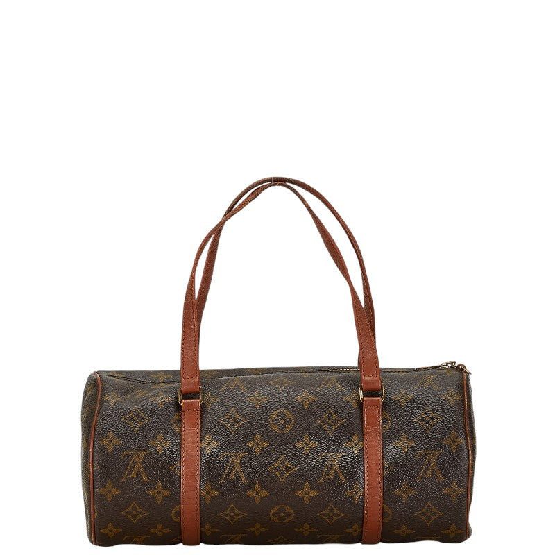 Louis Vuitton Monogram Papillon 30 Shoulder Bag M51365 Brown PVC Leather in Very Good Condition