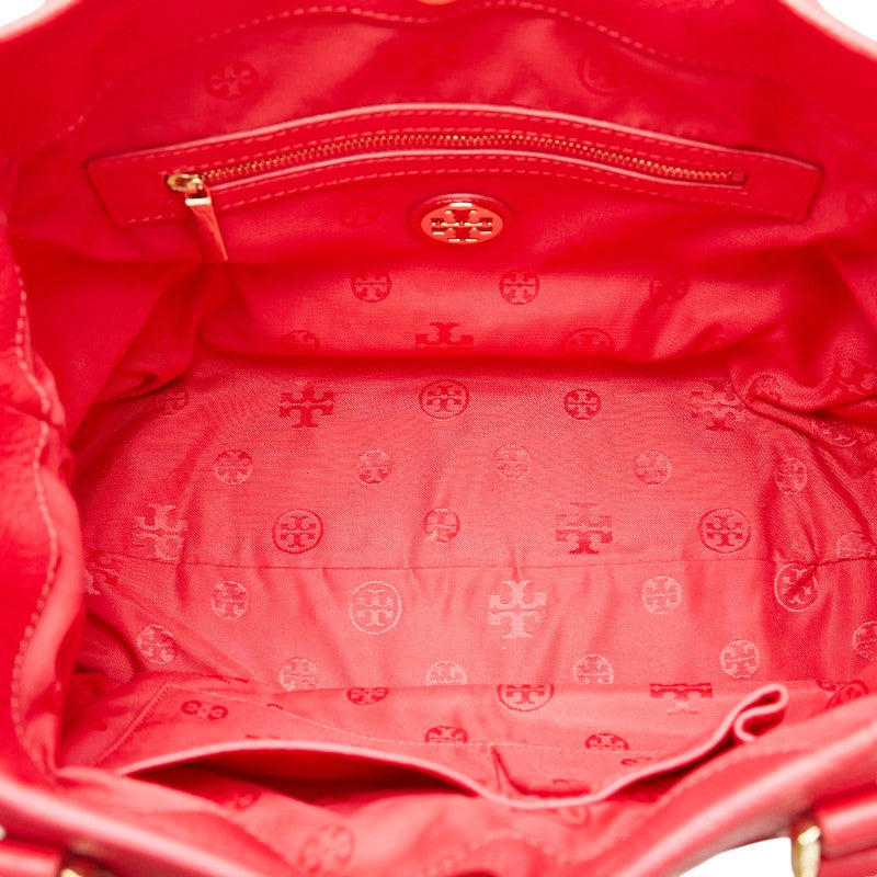 Tory Burch Amanda 2WAY Pink Leather Handbag in Very Good Condition