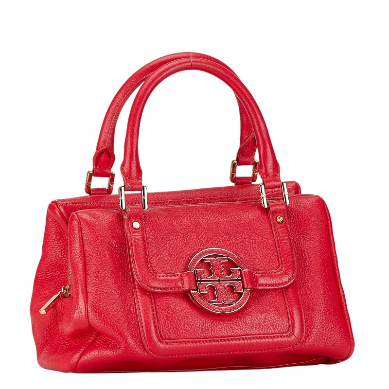 Tory Burch 2WAY Pink Leather Handbag Shoulder Bag in Very Good Condition