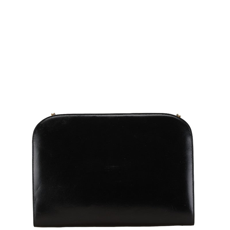 Salvatore Ferragamo Gancini Leather Shoulder Bag